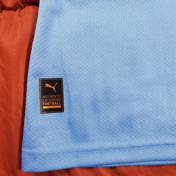 Manchester City FC Home Jersey 21/22‎ Puma Adult Small #7 Addie - Picture 3 of 13